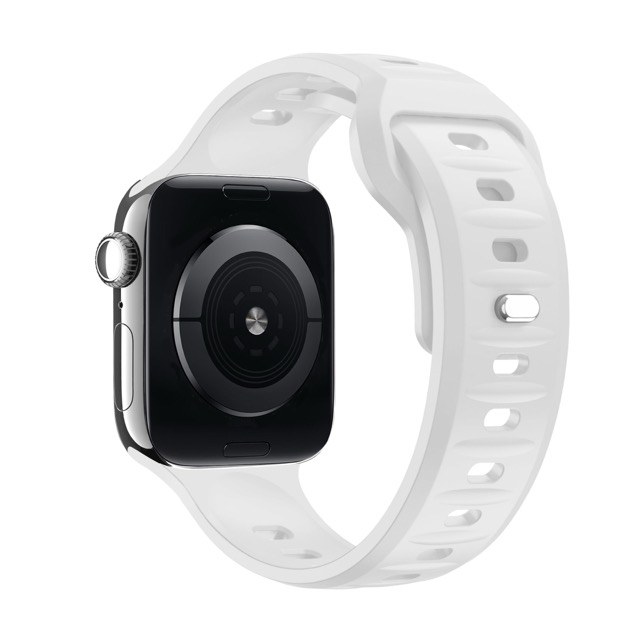 Cubenest sportovní řemínek pro Apple Watch 49/46/45/44/42 mm - bílý