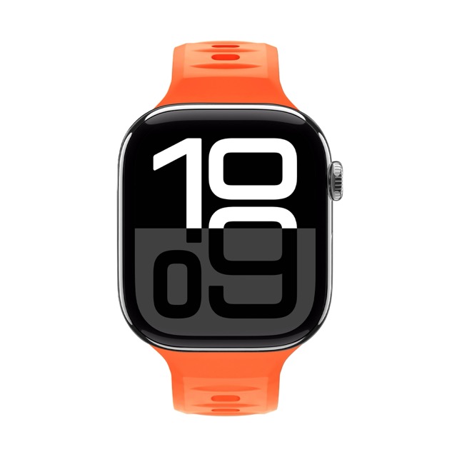 Cubenest sportovní řemínek pro Apple Watch 49/46/45/44/42 mm - oranžový