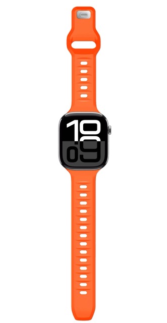 Cubenest sportovní řemínek pro Apple Watch 49/46/45/44/42 mm - oranžový