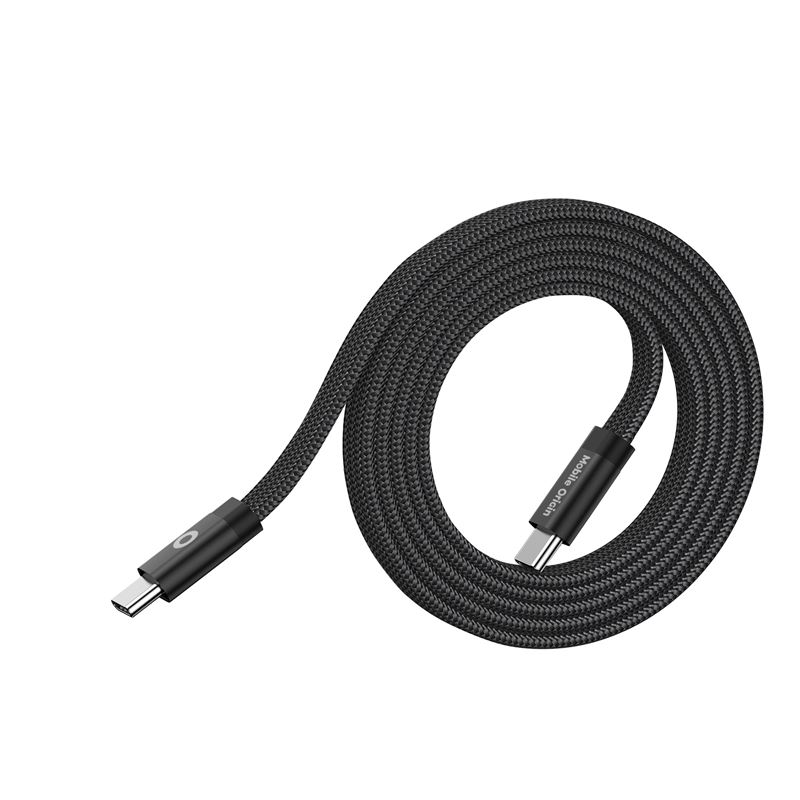 Mobile Origin Magnetic Flat Patented Cable USB-C to USB-C 1m - Black