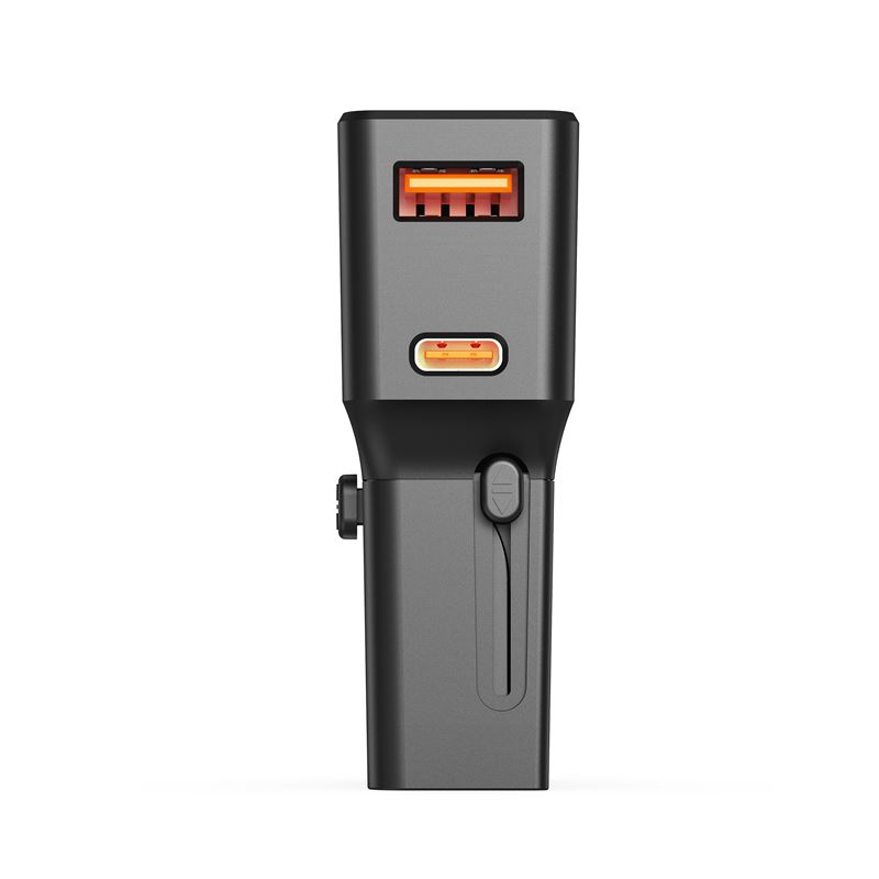 Mobile Origin 25W Travel Adapter (EU/US/UK/AU) - Black