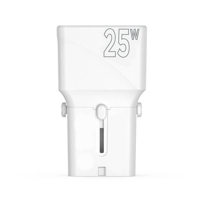 Mobile Origin 25W Travel Adapter (EU/US/UK/AU) - White