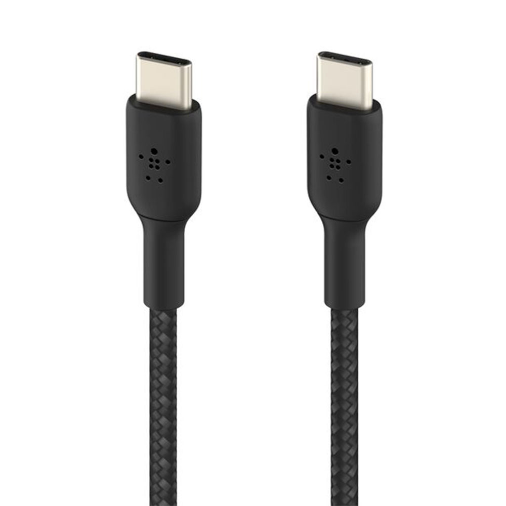 Belkin kábel Boost Charge Braided USB-C to USB-C 2m - Black