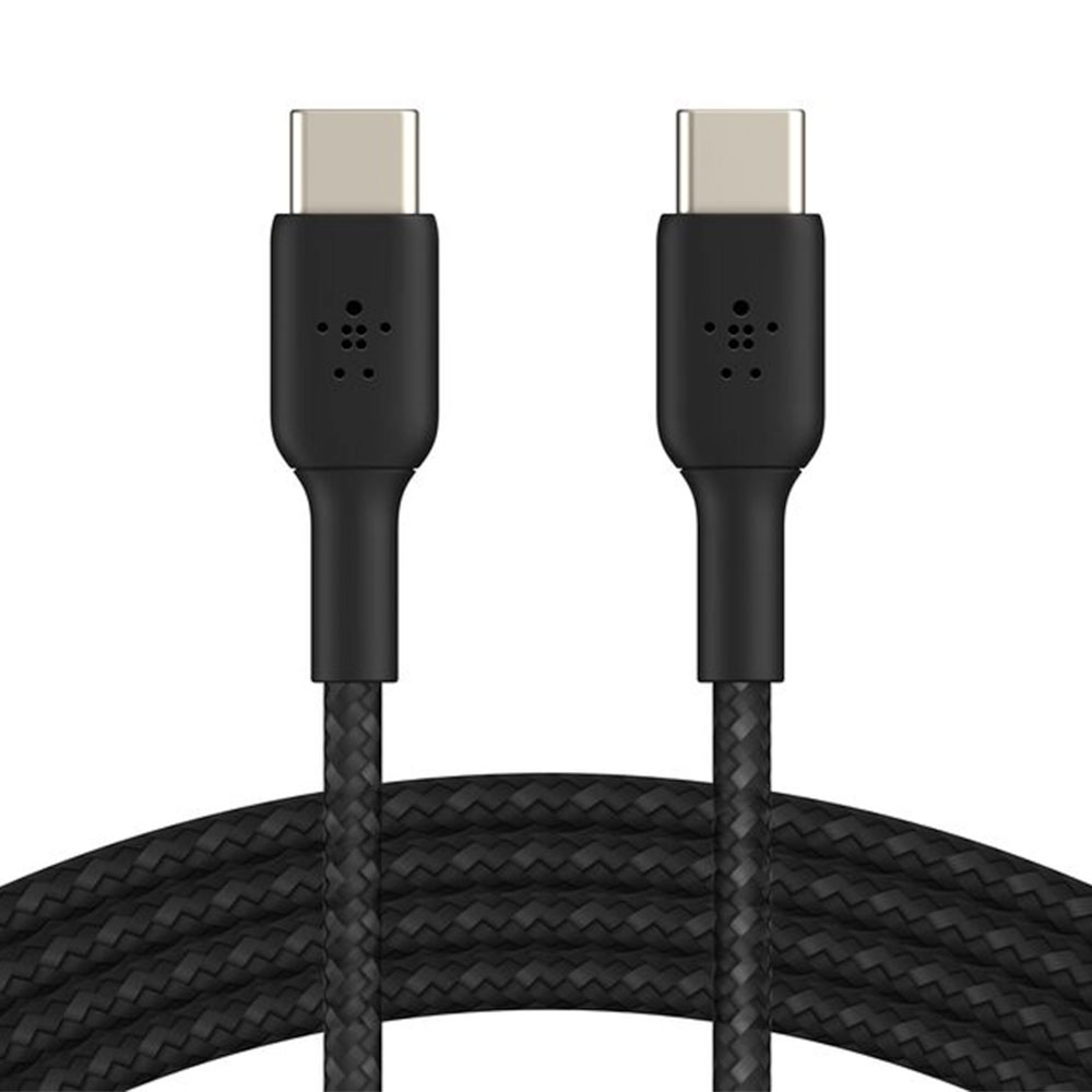 Belkin kábel Boost Charge Braided USB-C to USB-C 2m - Black