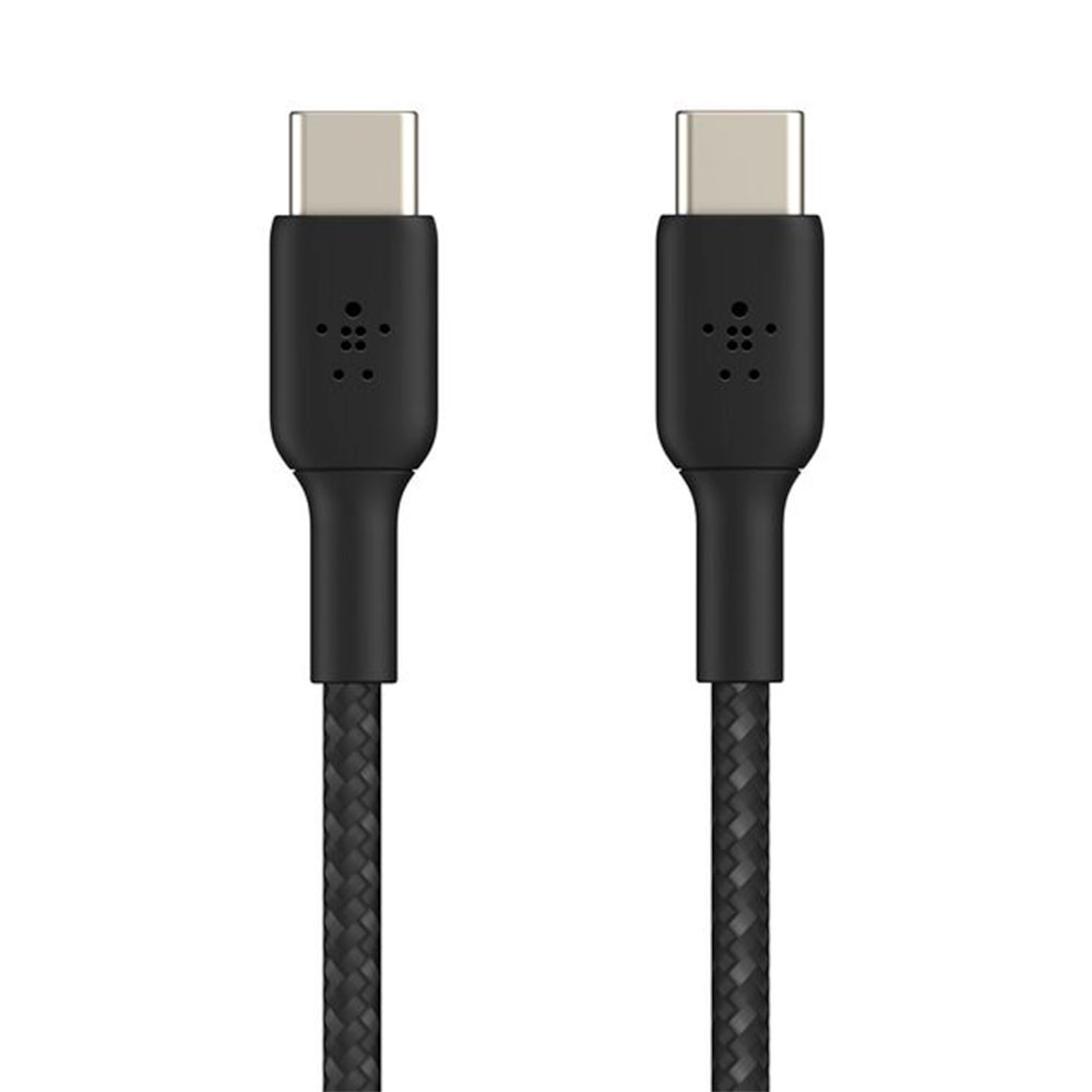 Belkin kábel Boost Charge Braided USB-C to USB-C 2m - Black