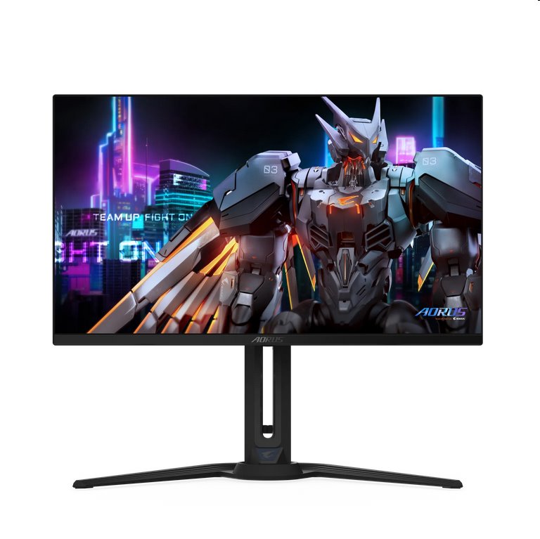 GIGABYTE LCD AORUS FO27Q3 GAMING Monitor 27" QHD 2560x1440, QD-OLED, 360Hz, Speakers, 2xHDMI, DP, USB-C, USB 3.2 KVM