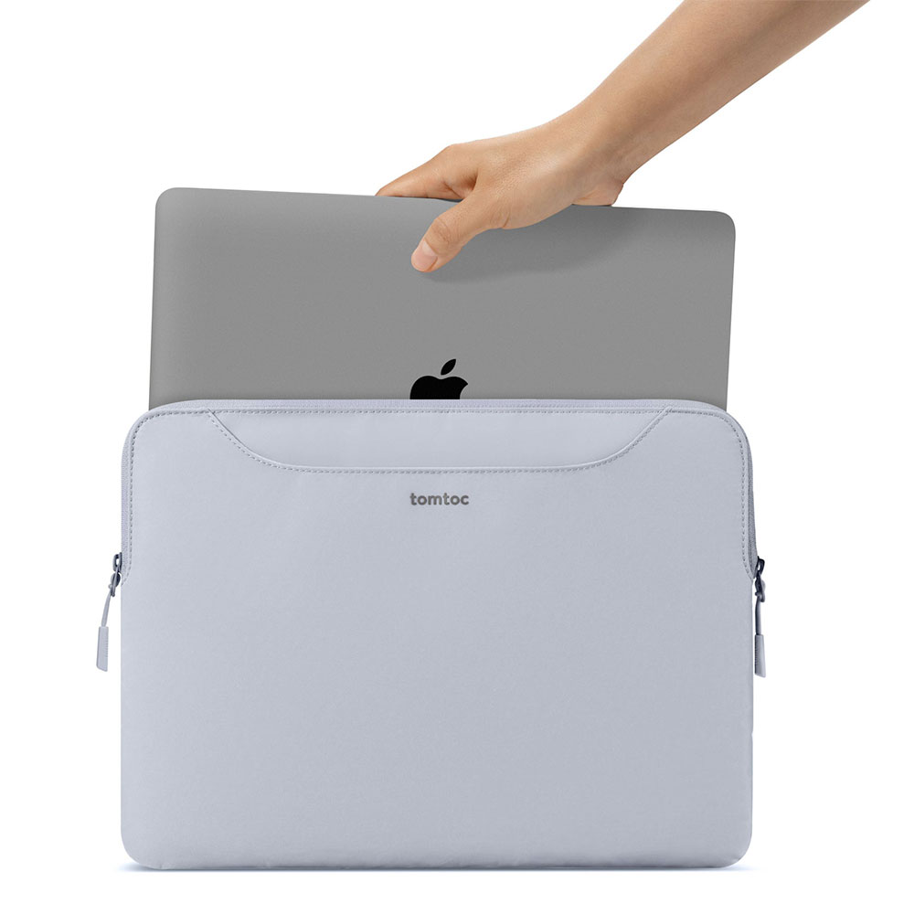 Tomtoc puzdro The Her Sleeve pre Macbook Pro 16" - Dark Gray/Blue