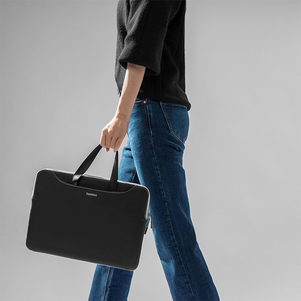 Tomtoc puzdro The Her Sleeve pre Macbook Pro 16" - Dark Gray/Gray