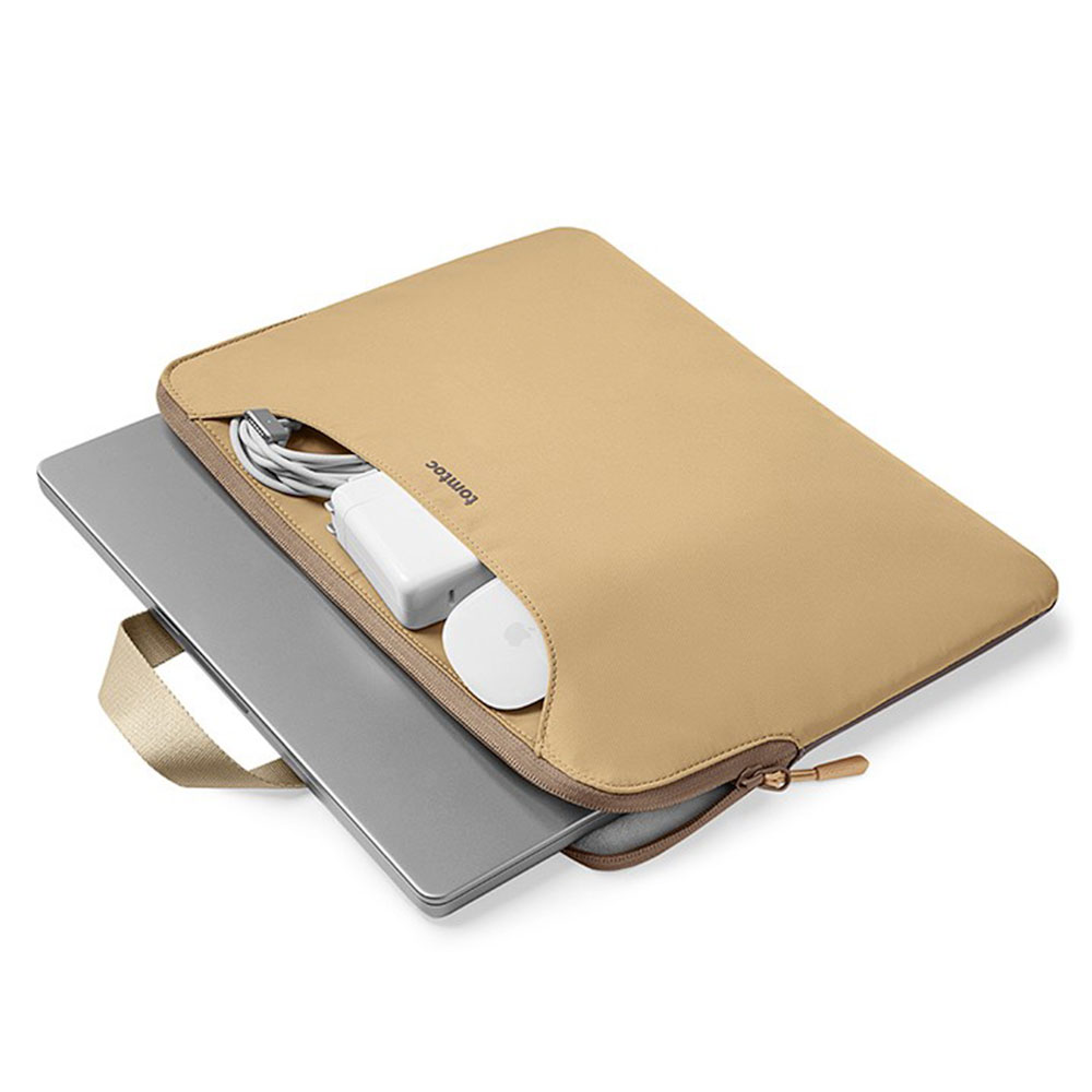 Tomtoc puzdro The Her Sleeve pre Macbook Pro 16" - Cookie/Gold