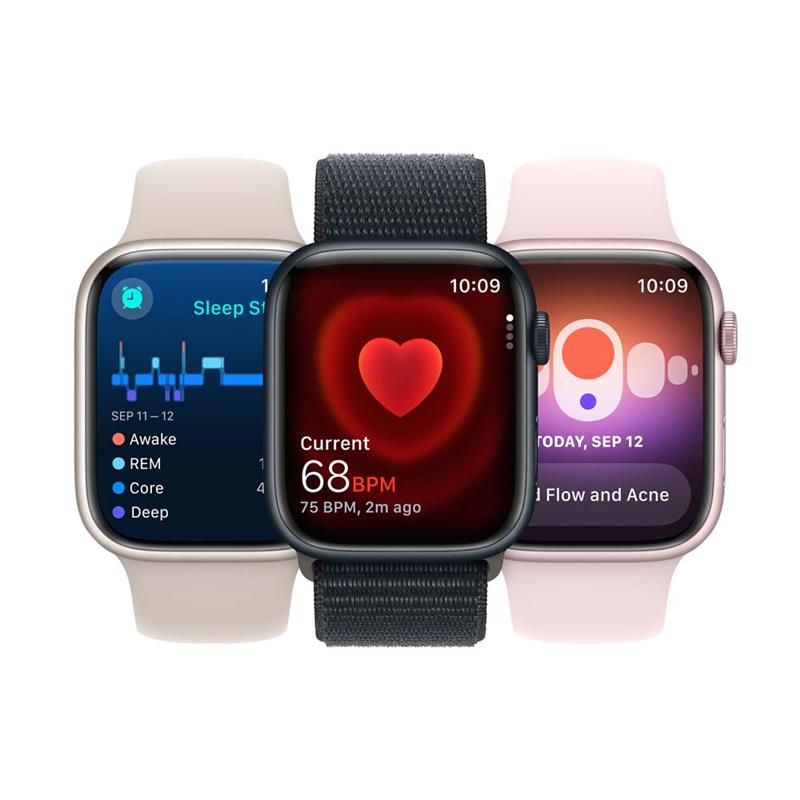 Apple Watch Series 9 GPS 41mm Temně inkoustový hliník *Třída C*