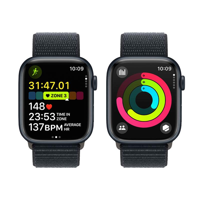 Apple Watch Series 9 GPS + Cellular 45mm Temně inkoustový hliník *Třída A*