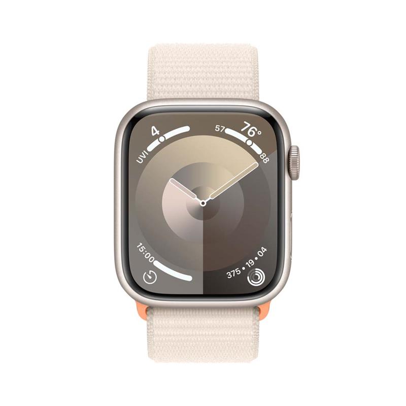 Apple Watch Series 9 GPS 45mm Hvězdně bílý hliník *Třída A*