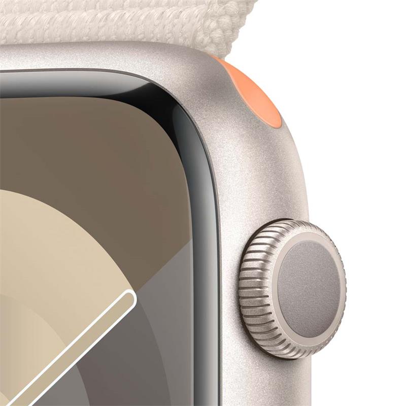 Apple Watch Series 9 GPS 45mm Hvězdně bílý hliník *Třída A*