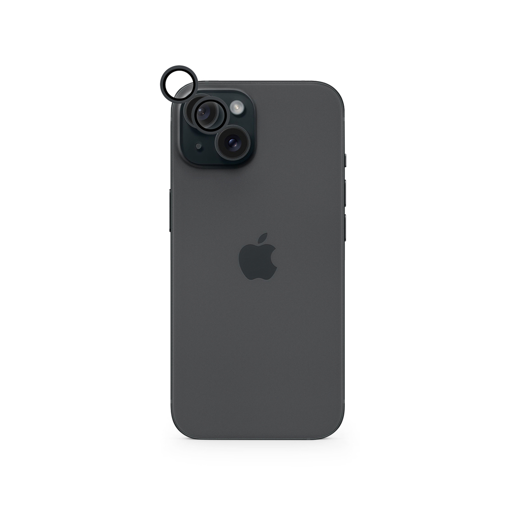 Epico Aluminium Lens Protector for Apple iPhone 15 / 15 Plus - čierna *Rozbalený*
