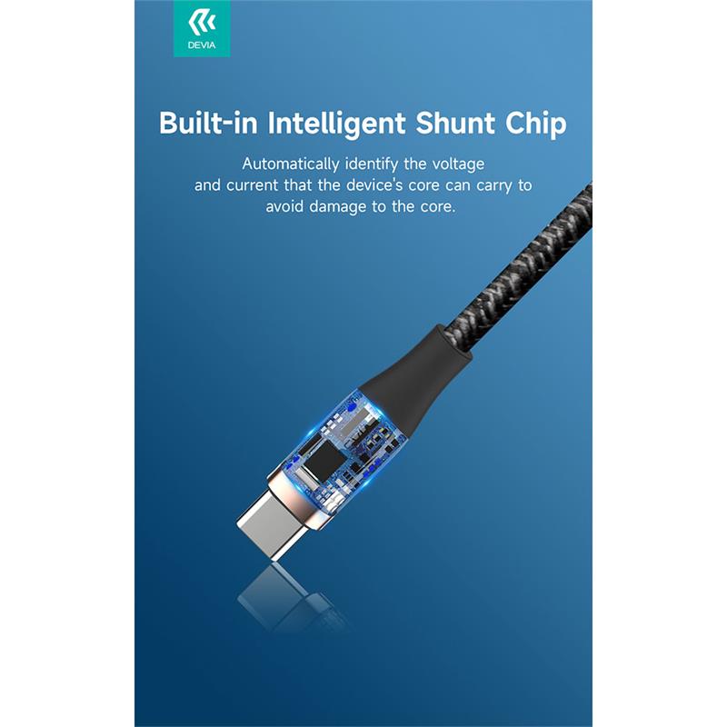 Devia kábel USB-A to USB-C Star Series Cable 1.2m - White