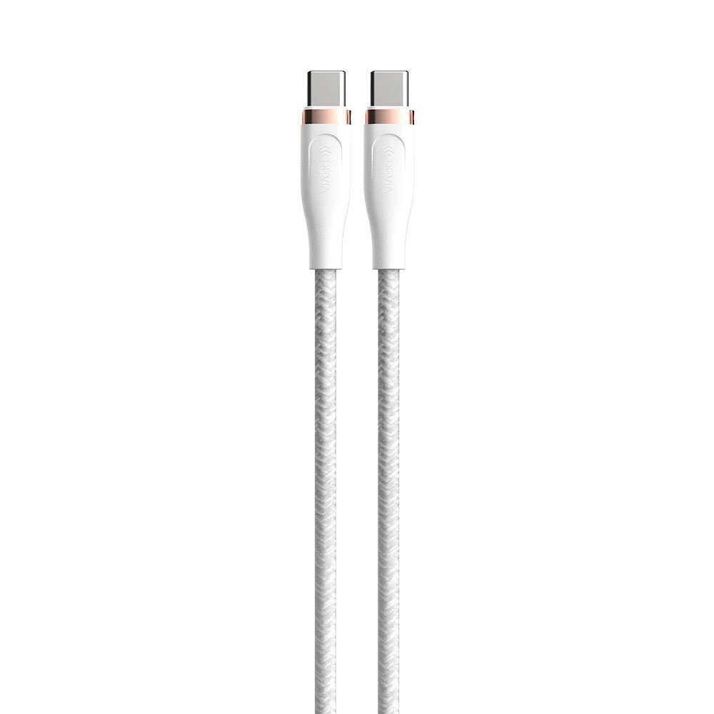 Devia kábel USB-C to USB-C Star Series Cable 1.5m - White