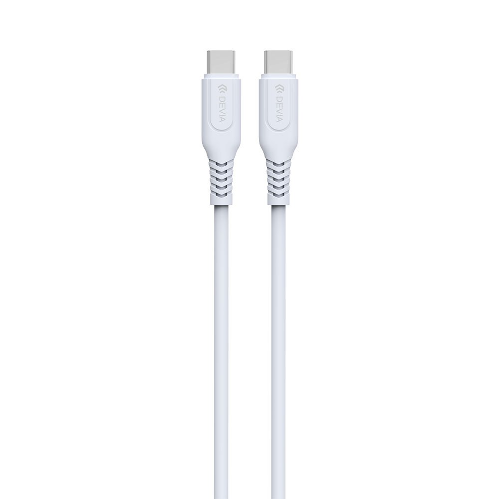 Devia kábel USB-C to USB-C GRS Series Cable 1m - White