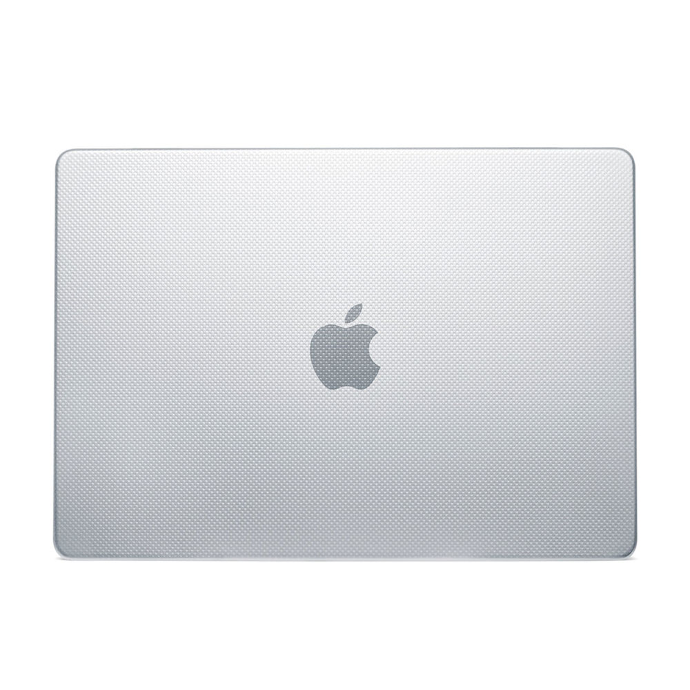 Pipetto kryt Hardshell Dots Case pre Macbook Pro 14" M1/M2//M3/M4 - Frosted  Clear