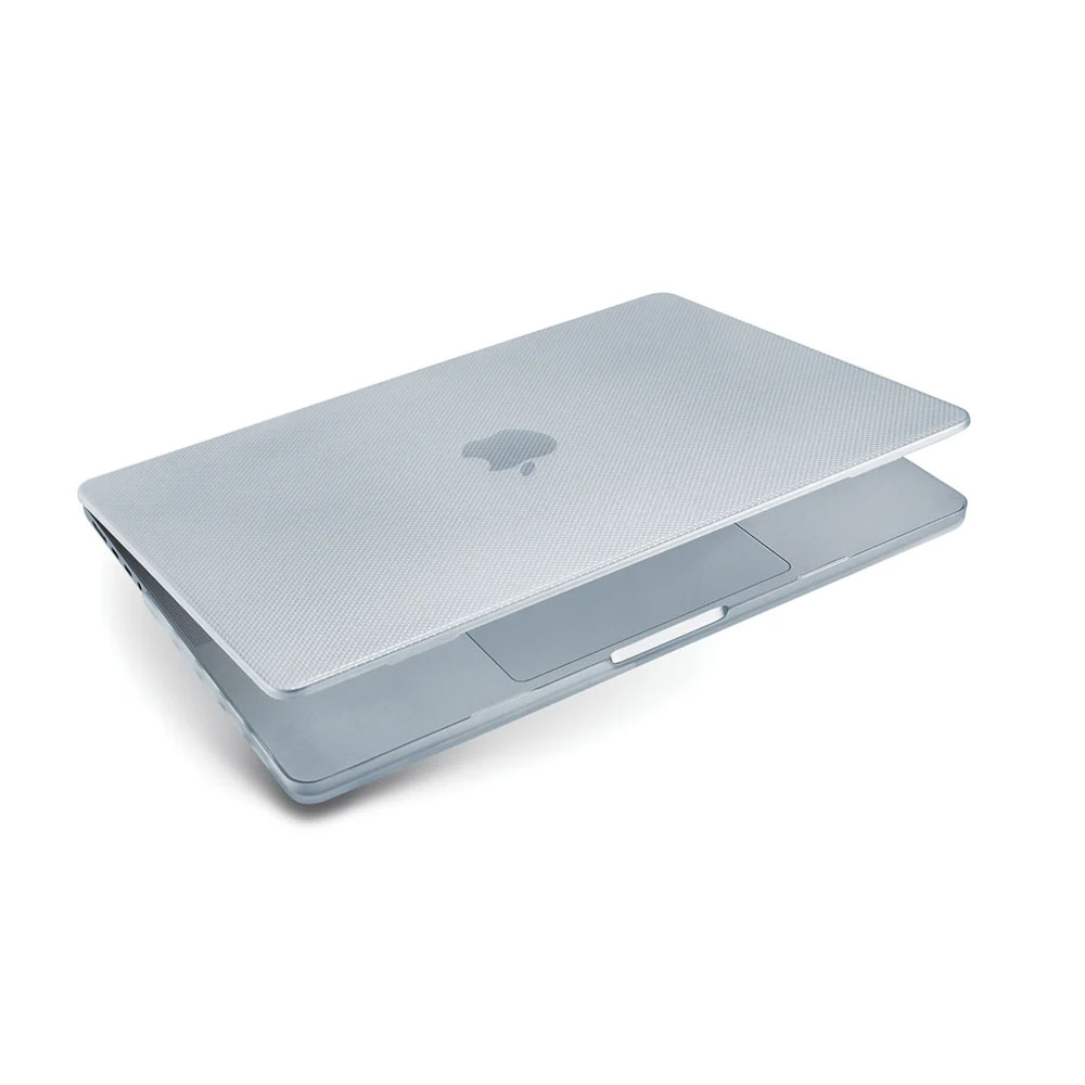 Pipetto kryt Hardshell Dots Case pre Macbook Pro 14" M1/M2//M3/M4 - Frosted  Clear