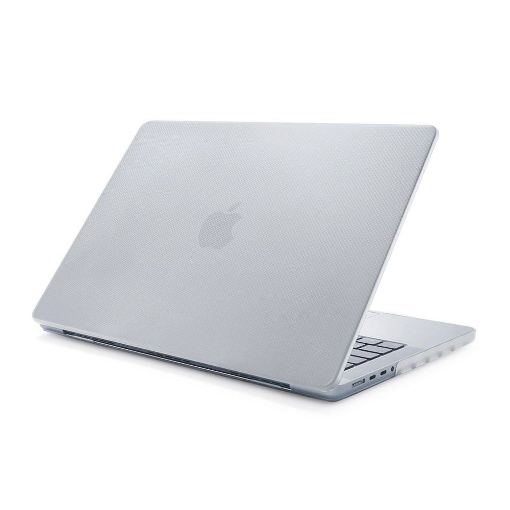 Pipetto kryt Hardshell Dots Case pre Macbook Pro 14" M1/M2//M3/M4 - Frosted  Clear