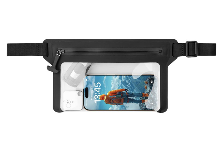 FIXED voděodolné pouzdro Dry Belt z hypalonu s certifikací IPX8, černé