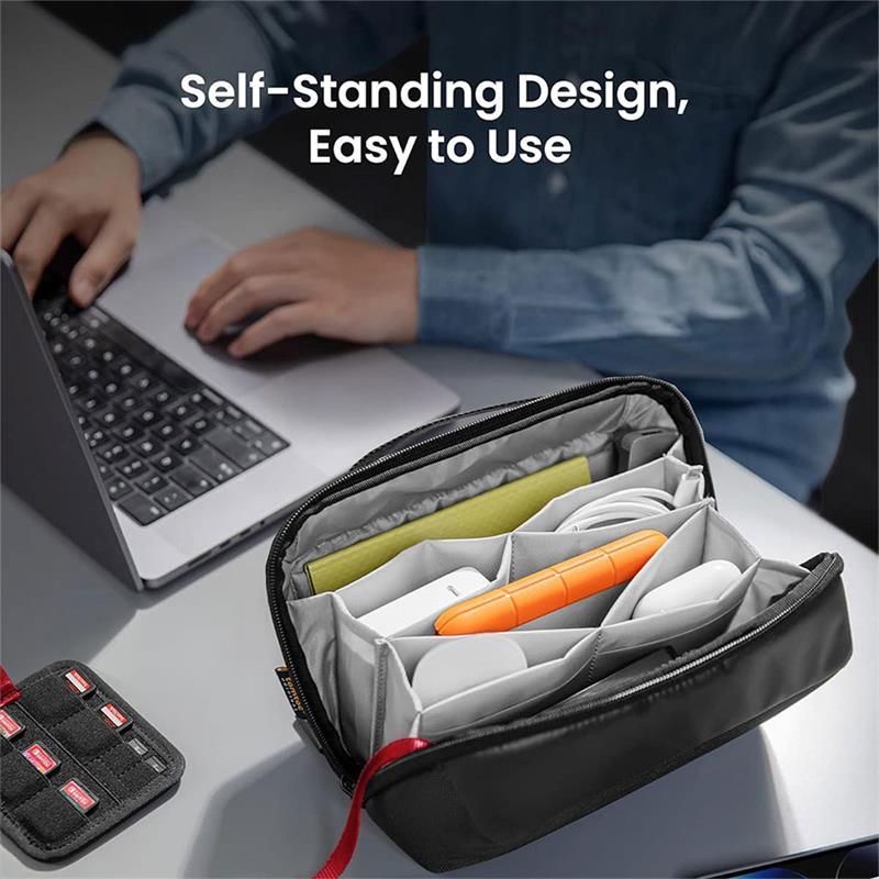 TomToc puzdro Navigator T13 Accessory Pouch M - Black