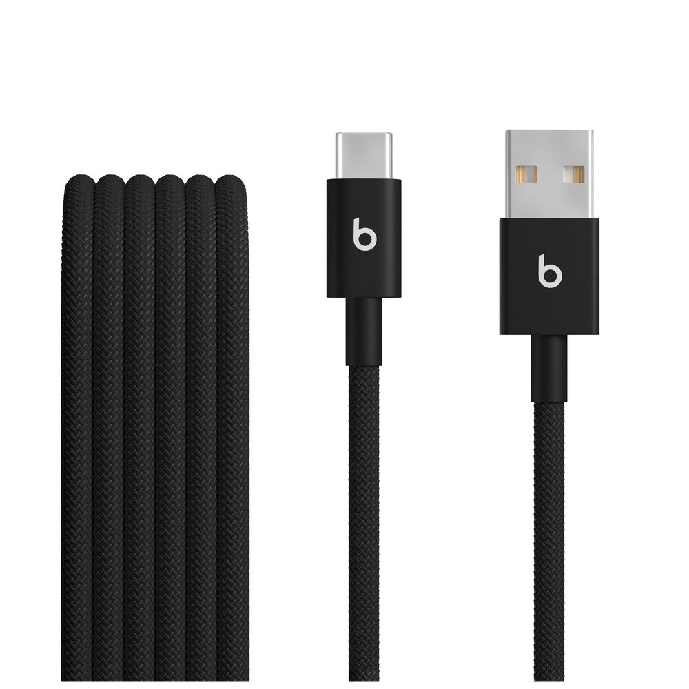 Apple Beats USB-A to USB-C Woven Cable (1.5 m) - Bolt Black