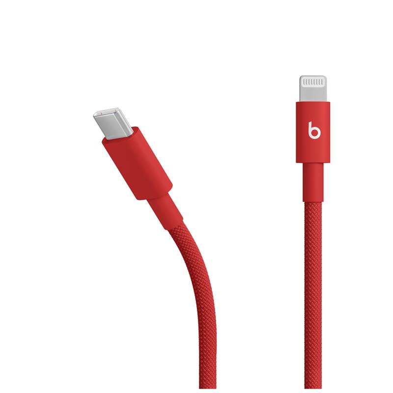 Apple Beats USB-C to Lightning Woven Cable (1.5 m) - Rapid Red