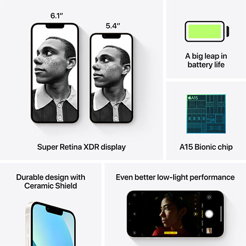 iPhone 13 256 GB hvězdně bílý *Nový z výkupu*