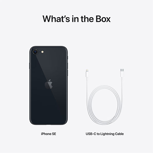 iPhone SE 256 GB Temně inkoustový (2022) *Třída A*