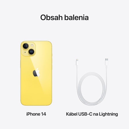 iPhone 14 256 GB Žlutý *Třída A*