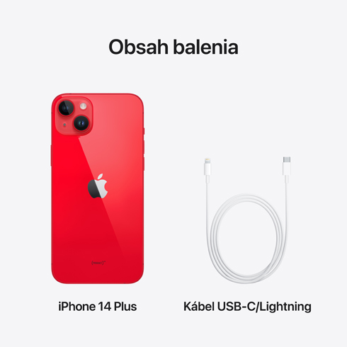iPhone 14 Plus 512 GB (PRODUCT)RED *Třída A*
