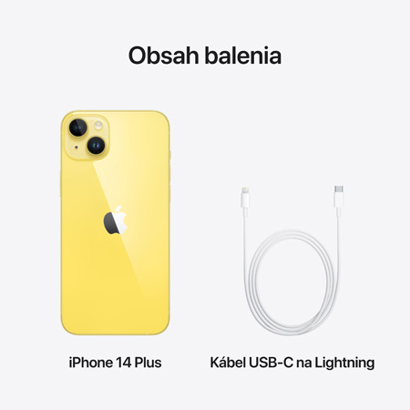iPhone 14 Plus 512 GB Žlutý *Třída A*