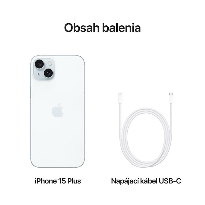 iPhone 15 Plus 256 GB Modrý *Třída A*