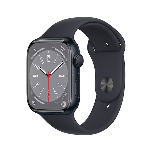 Apple Watch Series 8 GPS 45mm puzdro z temne atramentového hliníka *Trieda B*