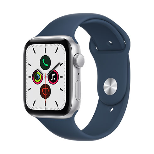 Apple Watch SE GPS 44mm Stříbrný hliník *Třída C*