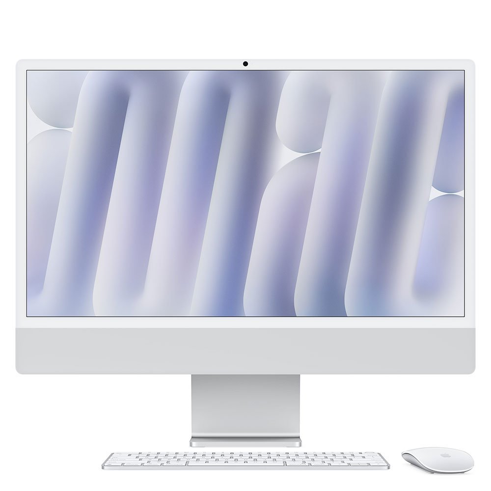 CTO iMac 24" 4.5K Nanotextura Apple M4 10C CPU 10C GPU 16GB 512GB Strieborný NUM SK *roz