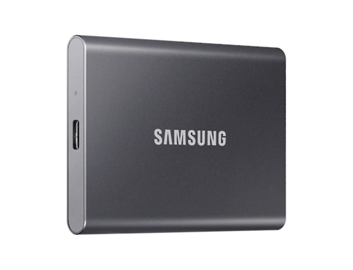 Samsung Portable SSD T7 4TB - externý SSD, USB 3.2 Gen2, titanová šedá