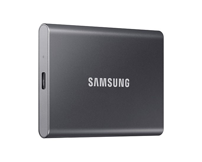Samsung Portable SSD T7 4TB - externý SSD, USB 3.2 Gen2, titanová šedá