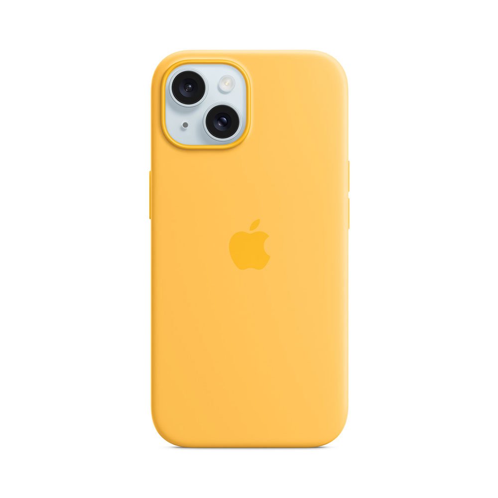 iPhone 15 Silicone Case with MagSafe - Sunshine *Rozbalený*