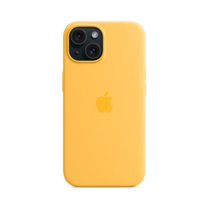iPhone 15 Silicone Case with MagSafe - Sunshine *Rozbalený*