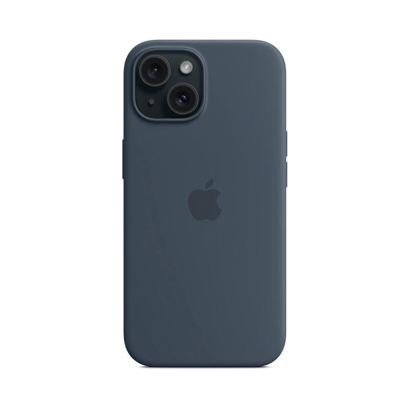 iPhone 15 Silicone Case with MagSafe - Storm Blue *Rozbalený*