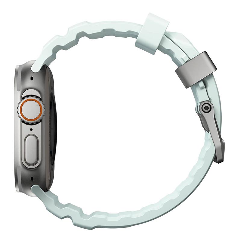 Nomad remienok Rocky Point Band pre Apple Watch 46/49mm - Icy Blue Glow/Natural