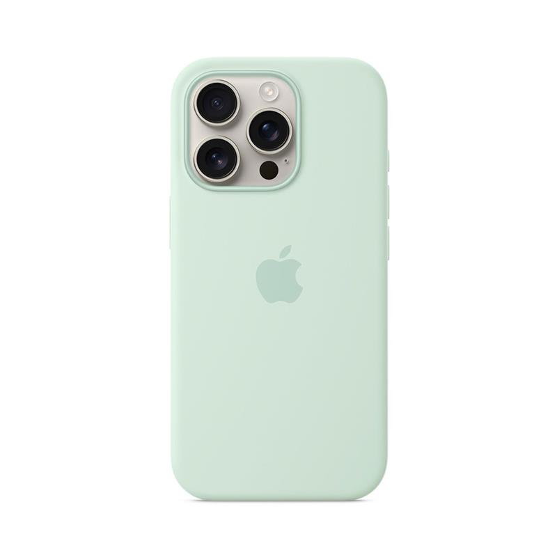 iPhone 16 Pro Silicone Case with MagSafe - Aquamarine *Rozbalený*