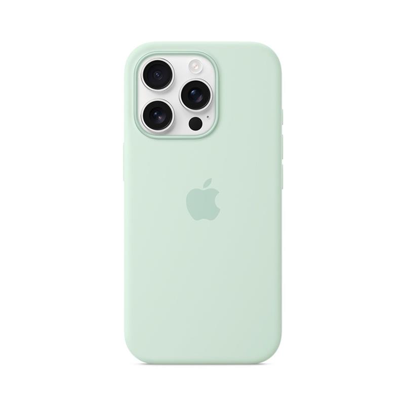 iPhone 16 Pro Silicone Case with MagSafe - Aquamarine *Rozbalený*