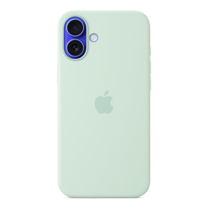 iPhone 16 Plus Silicone Case with MagSafe - Aquamarine *Rozbalený*
