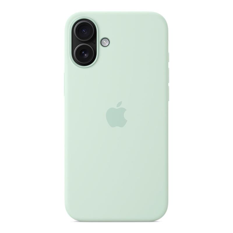 iPhone 16 Plus Silicone Case with MagSafe - Aquamarine *Rozbalený*