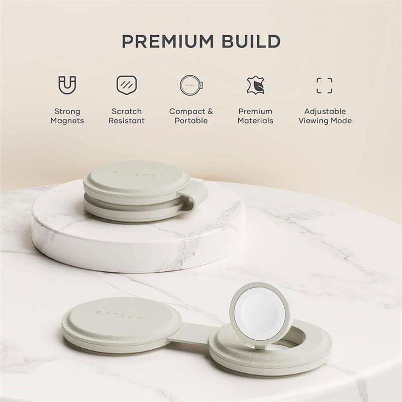 Satechi Qi2 OntheGo 2-in-1 Wireless Charger - Sand