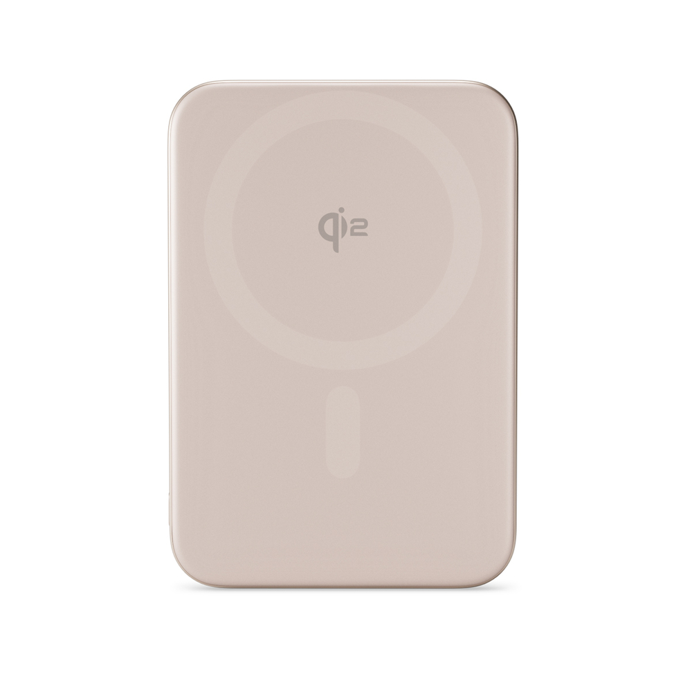 Epico UltraPack Qi2 Slim 5000mAh Alu Mag+ Wireless Power Bank EM51 - púštna titanová