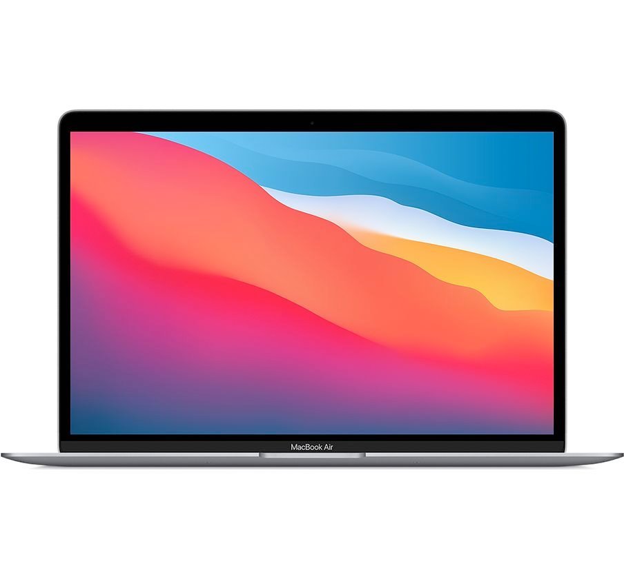 MacBook Air 13" Apple M1 8C CPU 7C GPU 8GB 256 GB kozmická sivá SK *Použitý s DPH - Trieda C*